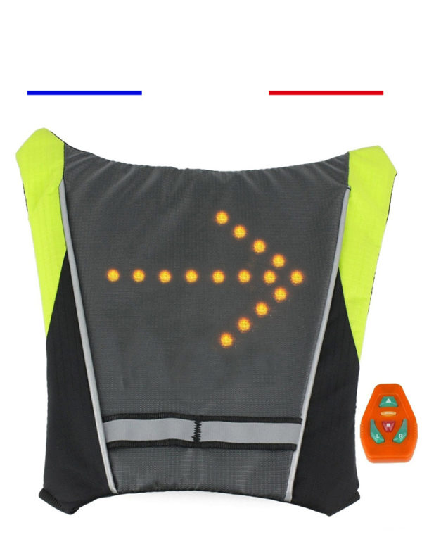 Sac de sécurité avec LED (harnais) – Le Gilet Lumière